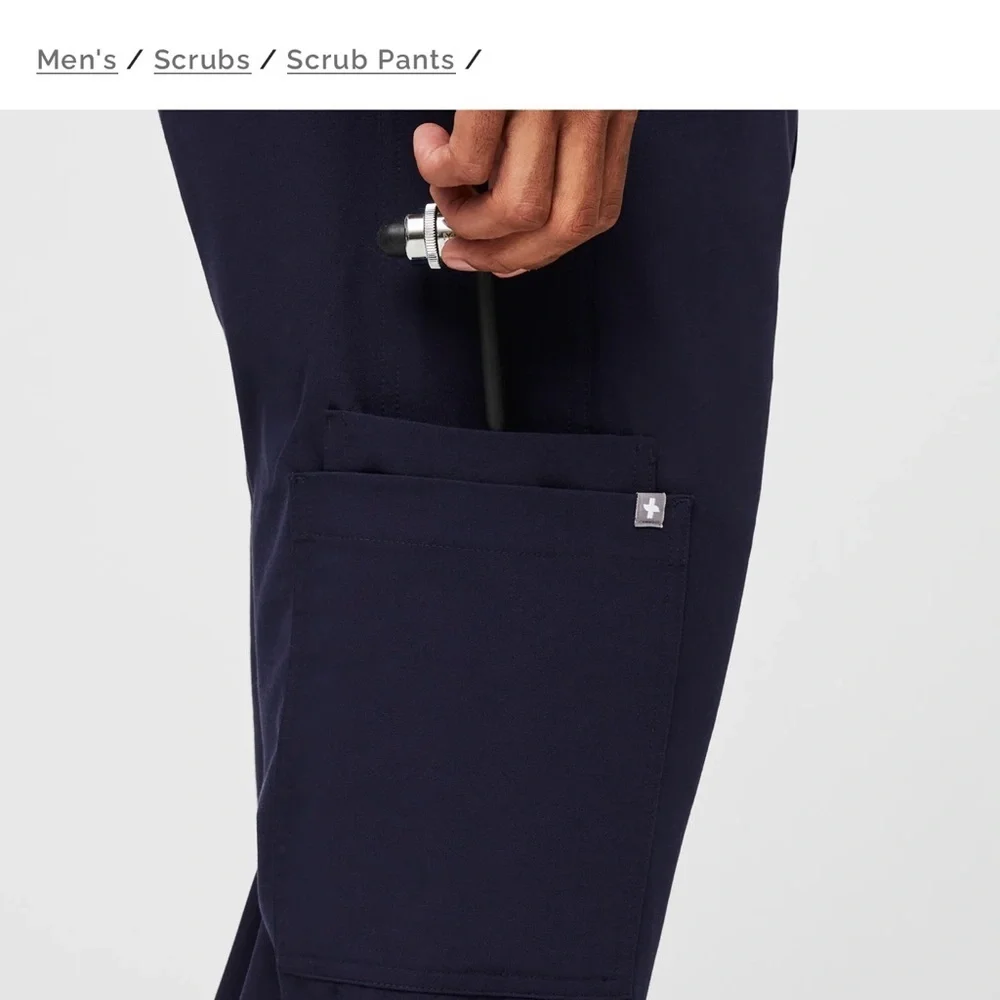 Figs Axim Cargo Men’s Scrub Pants Navy XL